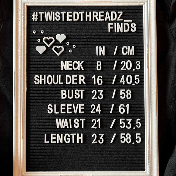 Black jacquard jean jacket woman XL (US 18) - Picture 5 of 5